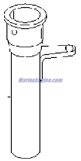 Mercury Quicksilver 881727 - Oil Fill Tube