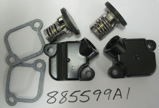 Mercury Quicksilver 885599A 1 - Thermostat/Cover