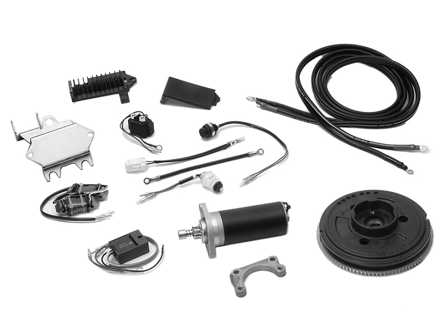 Honda outboard electric start kit #2