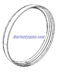 Mercury Quicksilver 896366003 - BEZEL (85 mm) Red
QPD=NO NLA