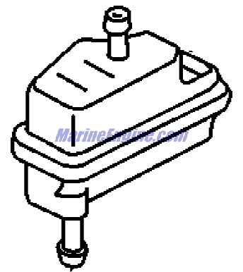 Mercury Quicksilver 898101224 - Air Vent Assembly