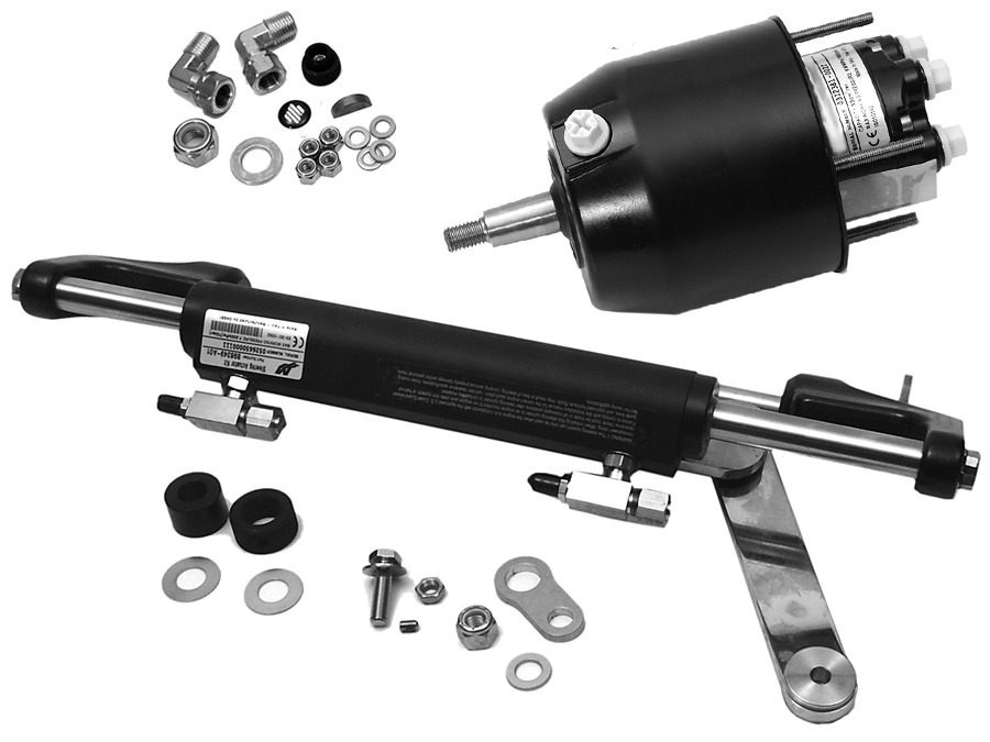 Mercury Quicksilver 898349A02 - Hydraulic Steering Kit - Std