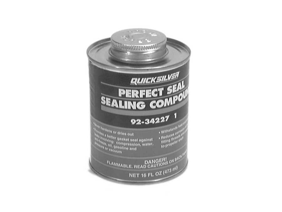 Mercury Quicksilver 92-34227 1 - SEALING COMPOUND
QPD=NO - Replaced by 92-34227Q02