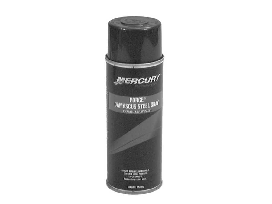 Mercury Quicksilver 92-802878 36 - PAINT-ST/GR @6
QPD=NO NLA