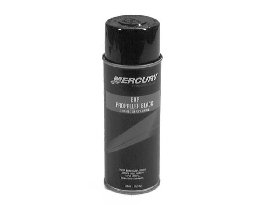 Mercury Quicksilver 92-802878 50 - PAINT-EDPBLK@6
QPD=M