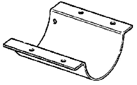 Mercury Quicksilver 93918A 1 - Shield- Lower