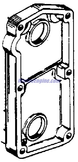 Mercury Quicksilver 94911A 2 - Cover Assembly -rh