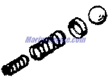 Mercury Quicksilver 96226A 2 - Spring Kit