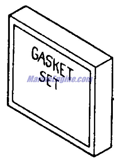 Mercury Quicksilver F17602 - Hydraulic Gasket Package, NLA