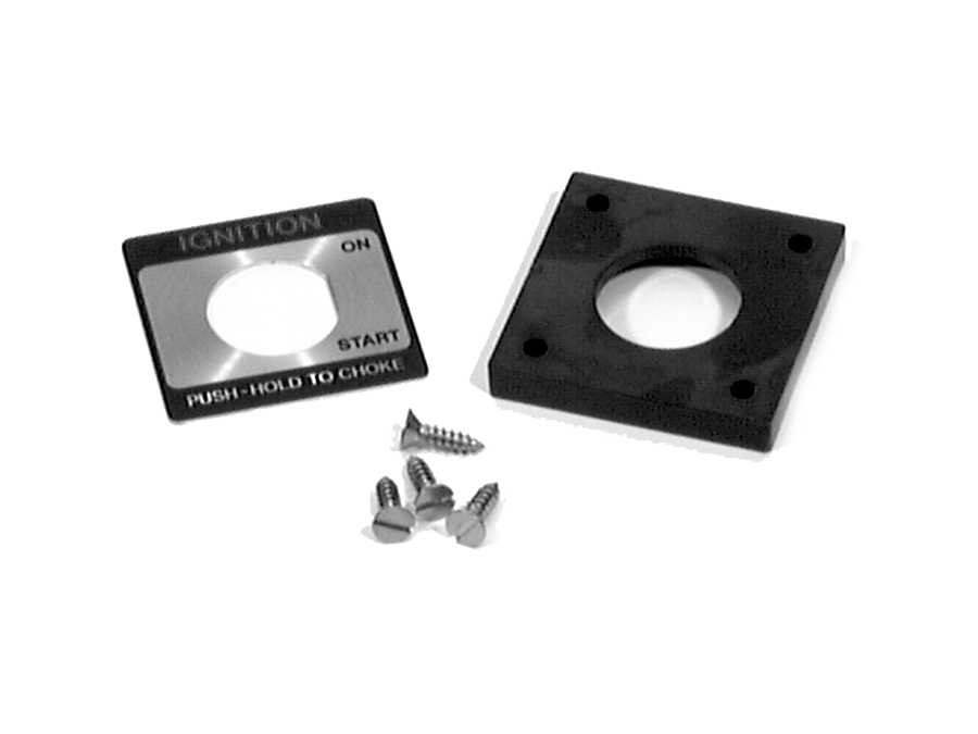 Mercury Quicksilver F5H038 - Ignition Switch Mount Kit, NLA