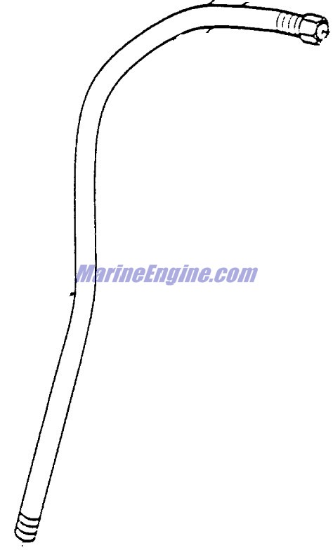 Mercury Quicksilver F700771 - Hose Assembly, NLA