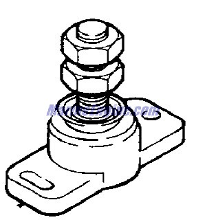 Mercury Quicksilver F708735 - Isolator, NLA