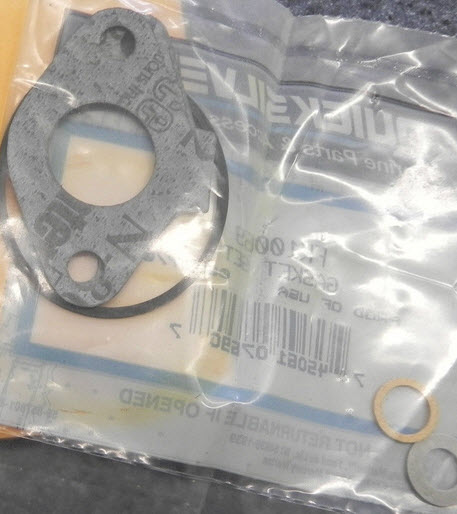 Mercury Quicksilver FK10069 - Carburetor Gasket Set, NLA