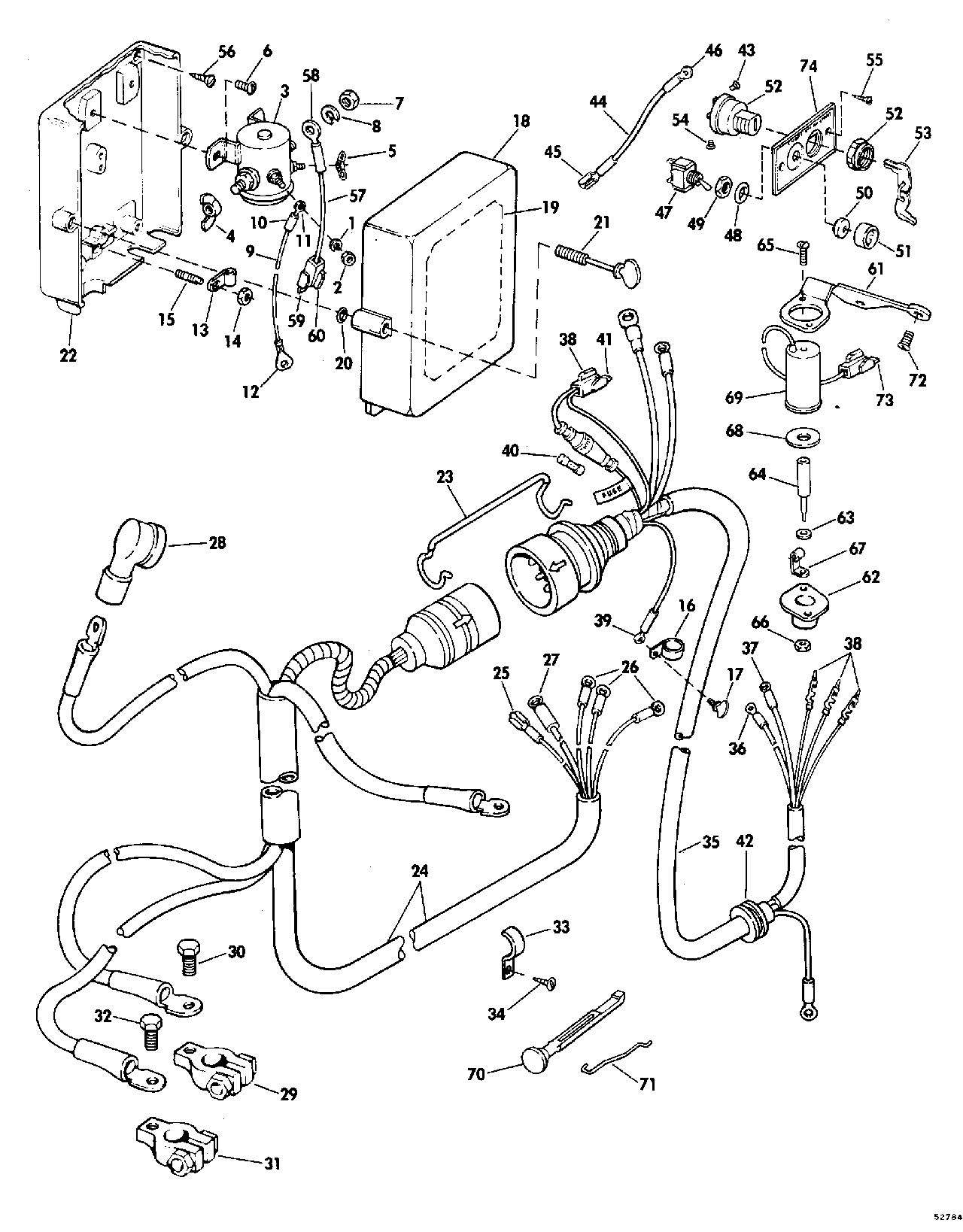 35 hp 1976 evinrude wiring diagram 35 get free image