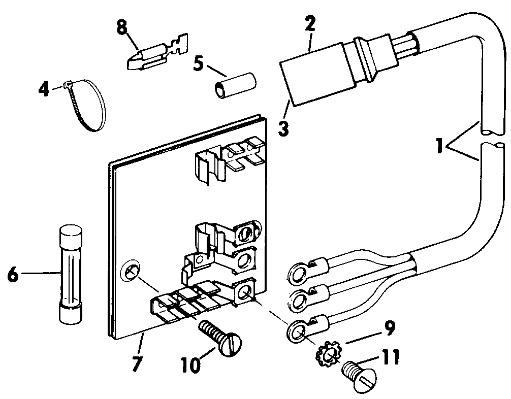 wiring kit - instrument fuse block Electrical 1986 Accessories for 1986