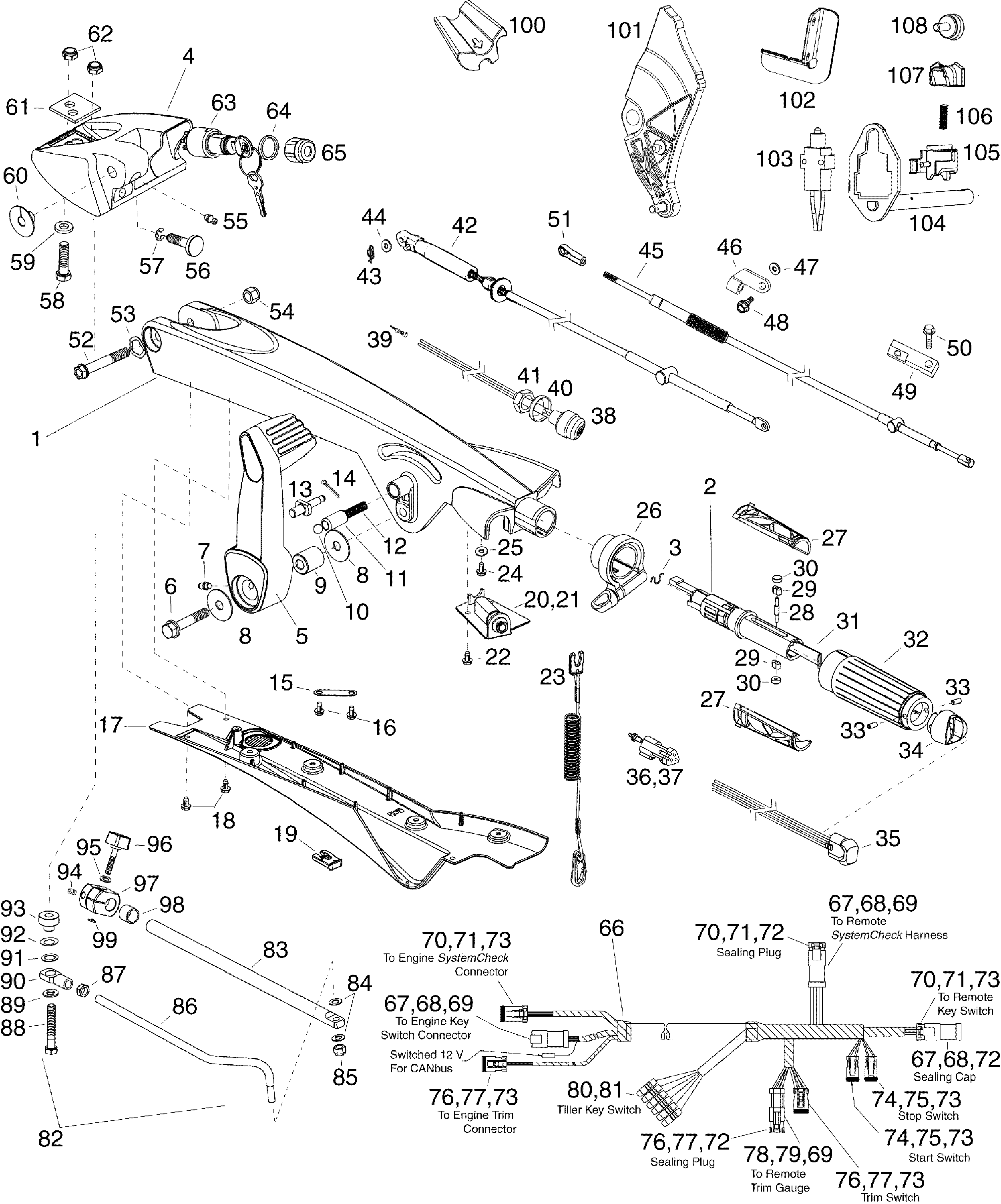 Outboard Motor Evinrude Ignition Switch Wiring Diagram For Your Needs