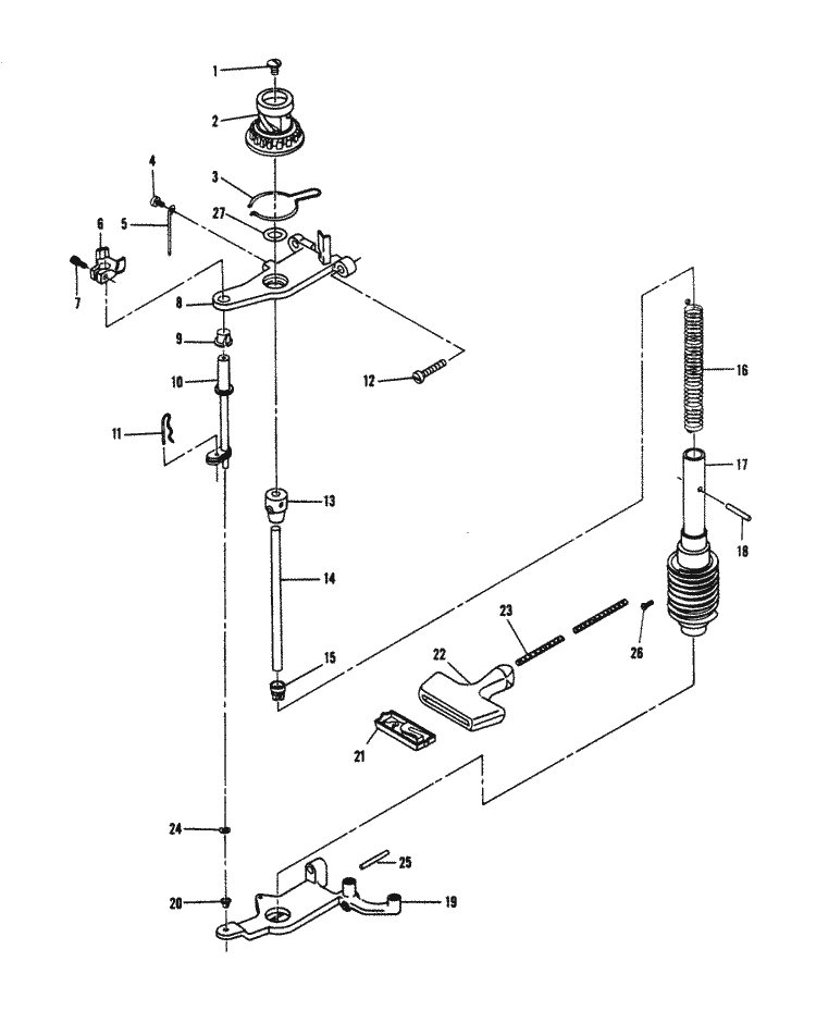 Chrysler 7.5 HP (1980) Starter Parts