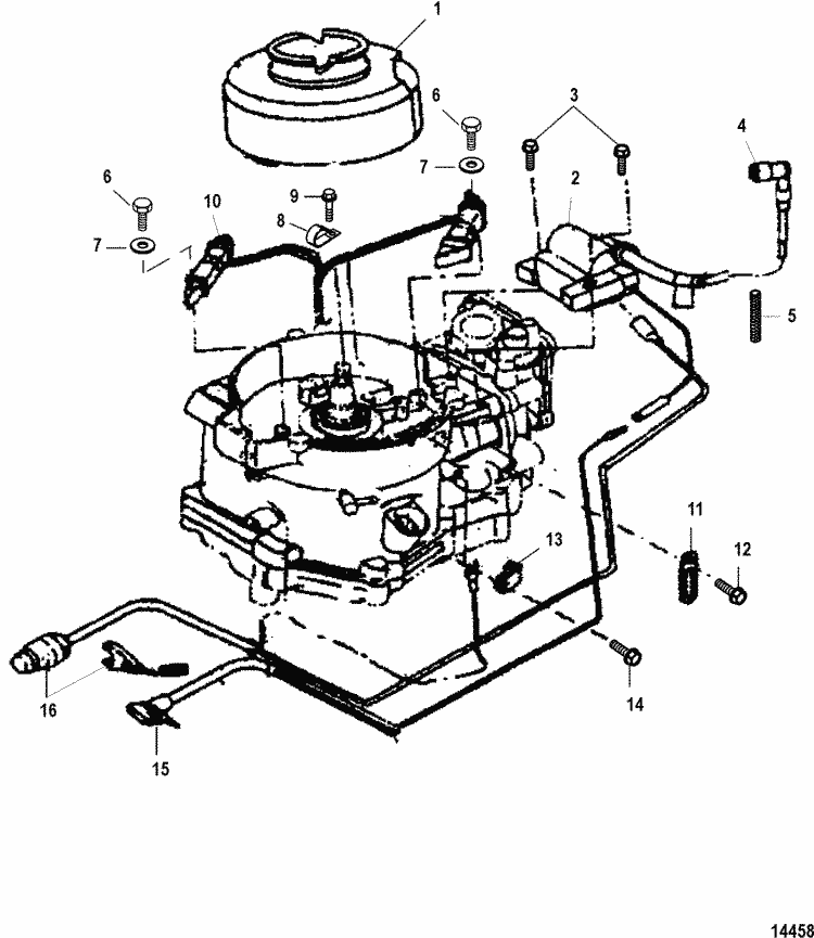 Mercury Marine 5 HP (4-Stroke) Electrical Components Parts