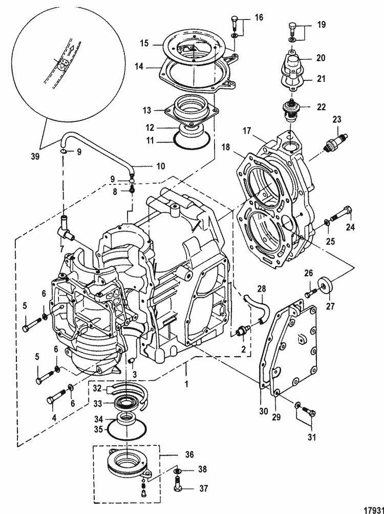 Mariner 30 Hp  2 Cylinder   2