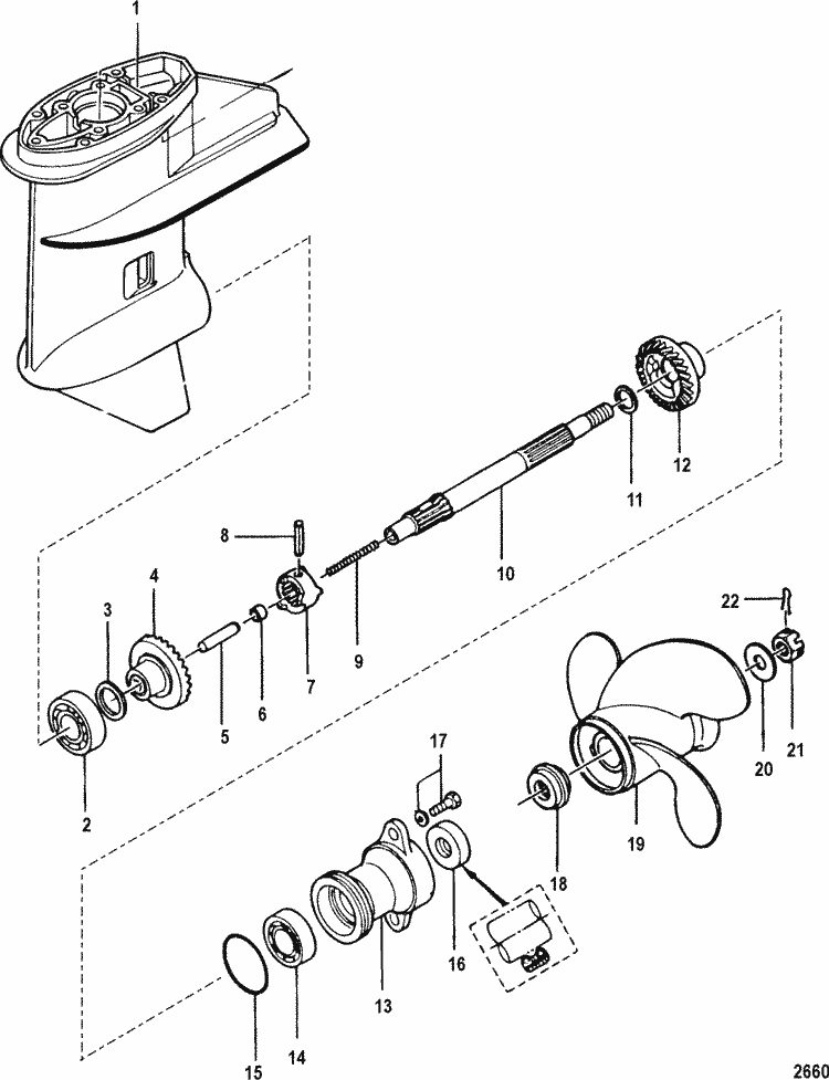 Honda prop assembly diagram #5