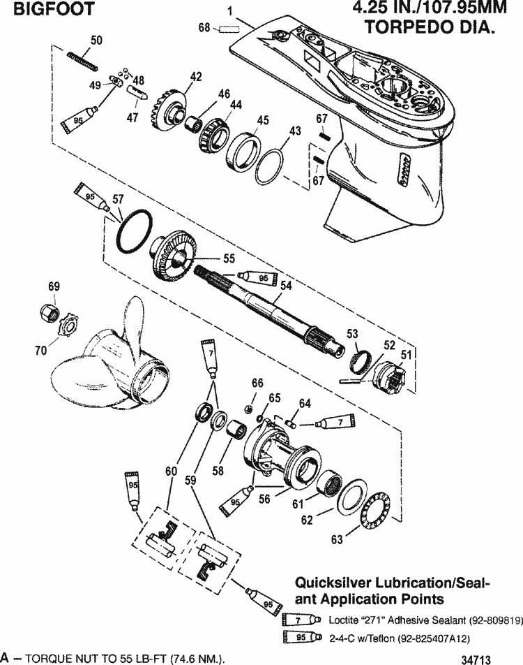 New Mercury Mercruiser Quicksilver Oem Part # 850315A 1 Follower Kit-Cam
