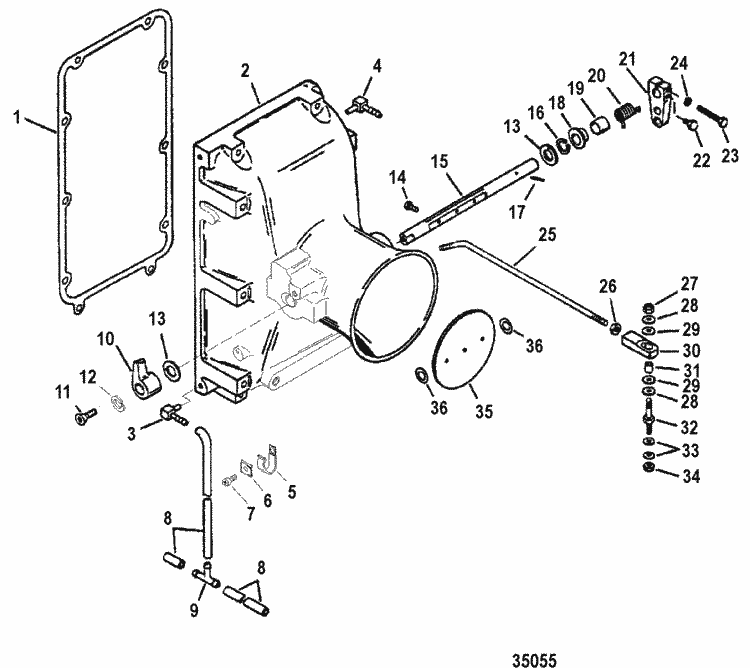 Mercury Mariner Racing Mercury Mariner 2.5L (EFI) / (EFI-Offshore) Air