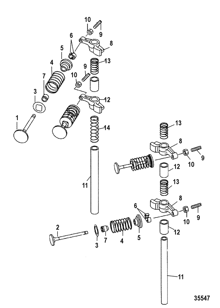 New Mercury Mercruiser Quicksilver Oem Part # 26-822647 Seal