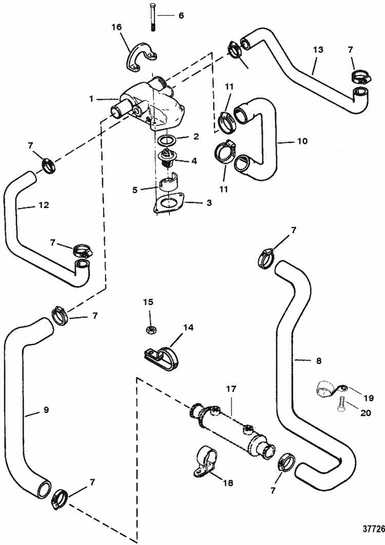 Tan Been reviewing the power steering cooling tube when examining the