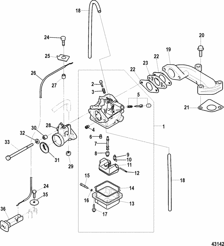 Nissan outboard carburetor leak #10