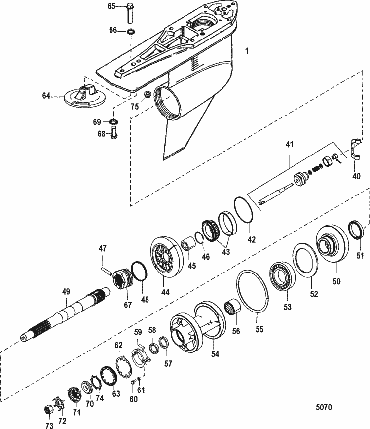 one parts gear housing prop shaft standard rotation for mercruiser one parts gear housing prop shaft standard rotation for mercruiser