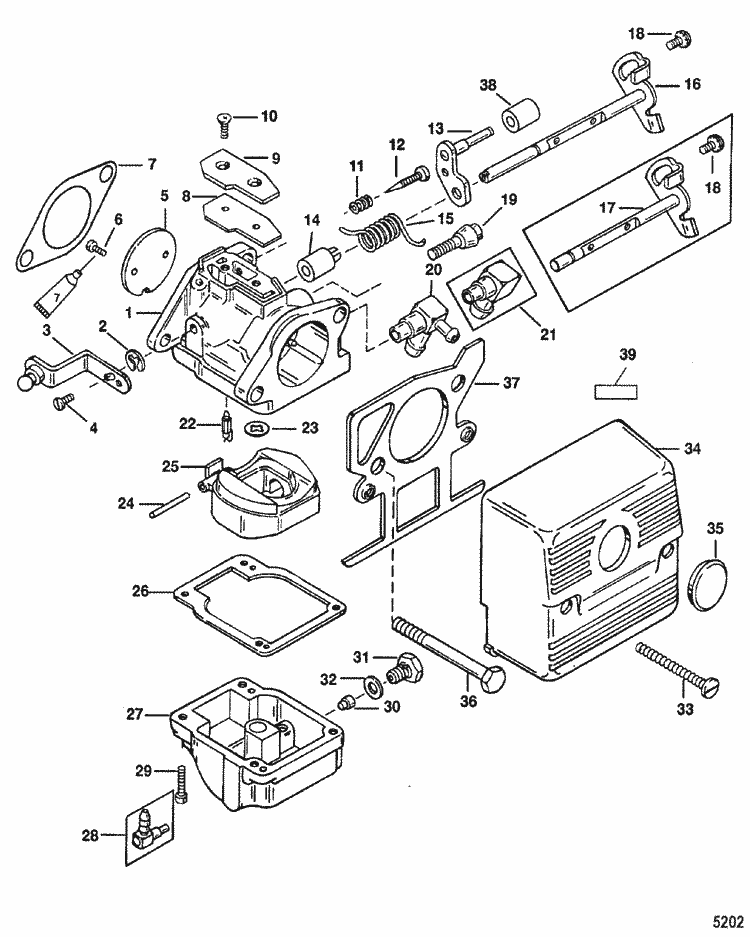 Mercury 25 Hp 2stroke Parts Diagram