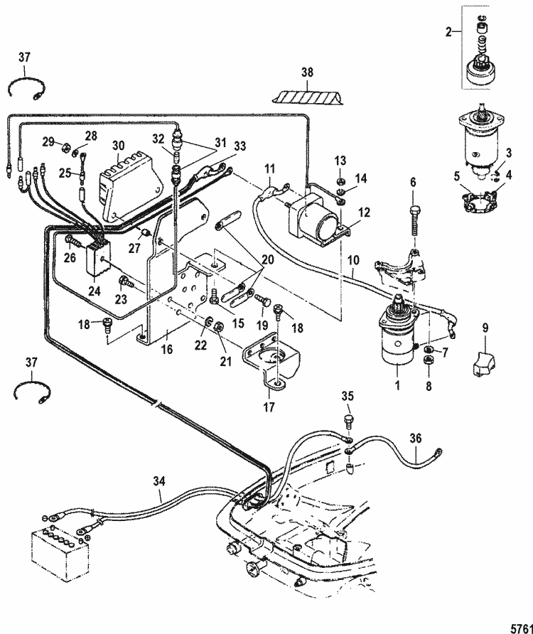 Mercury 25 Hp 2 Stroke Parts