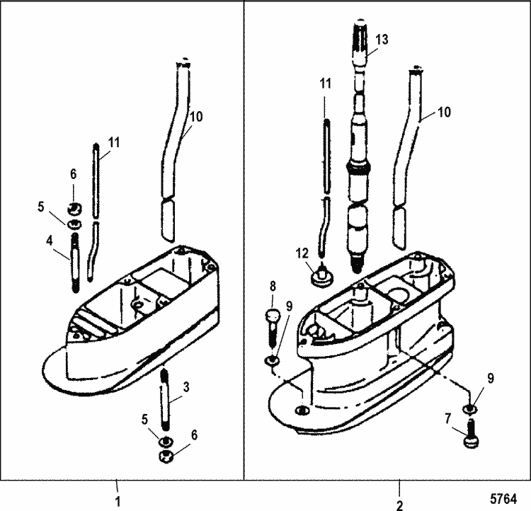 Nissan outboard shaft extension #10