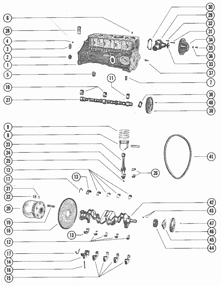 Mercruiser 120 Gm 153 I L4 1964