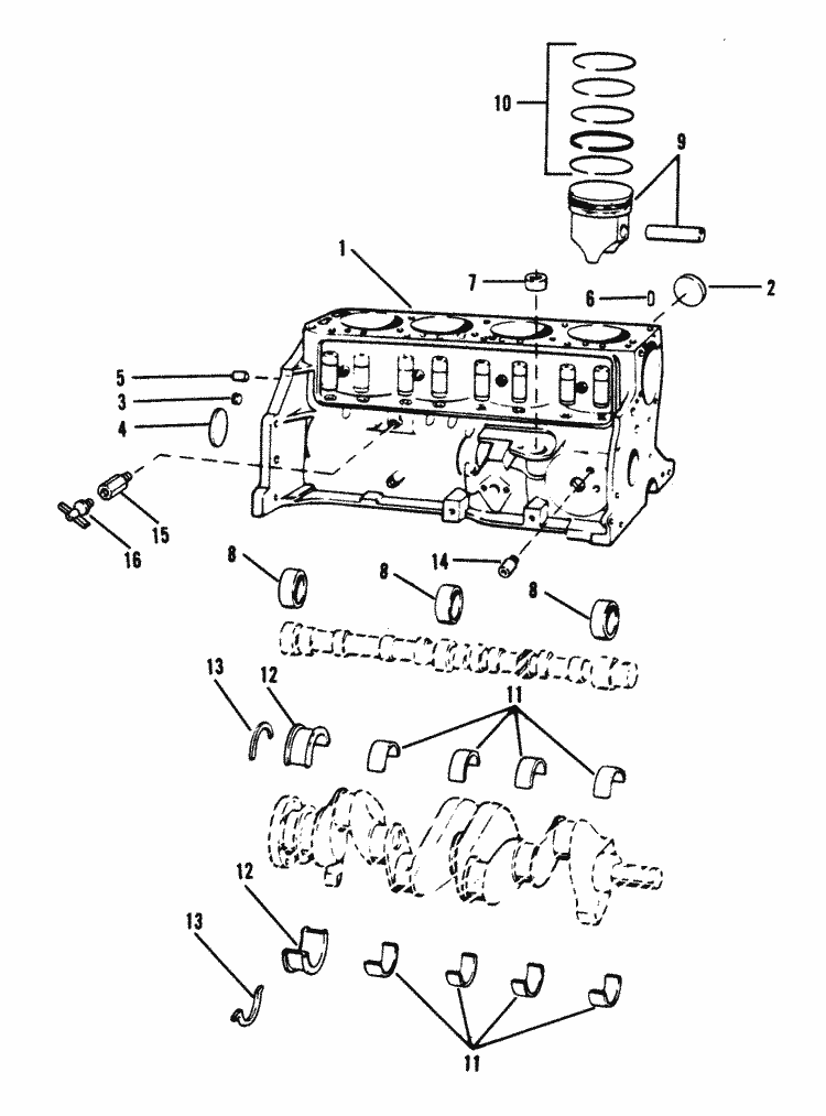 Mercruiser 3 0l Gm 181 I    L4 1987