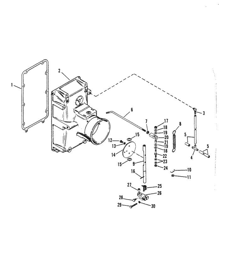 Mercury Mariner Racing Mercury Mariner 2.5L (EFI) Air Inlet / Throttle