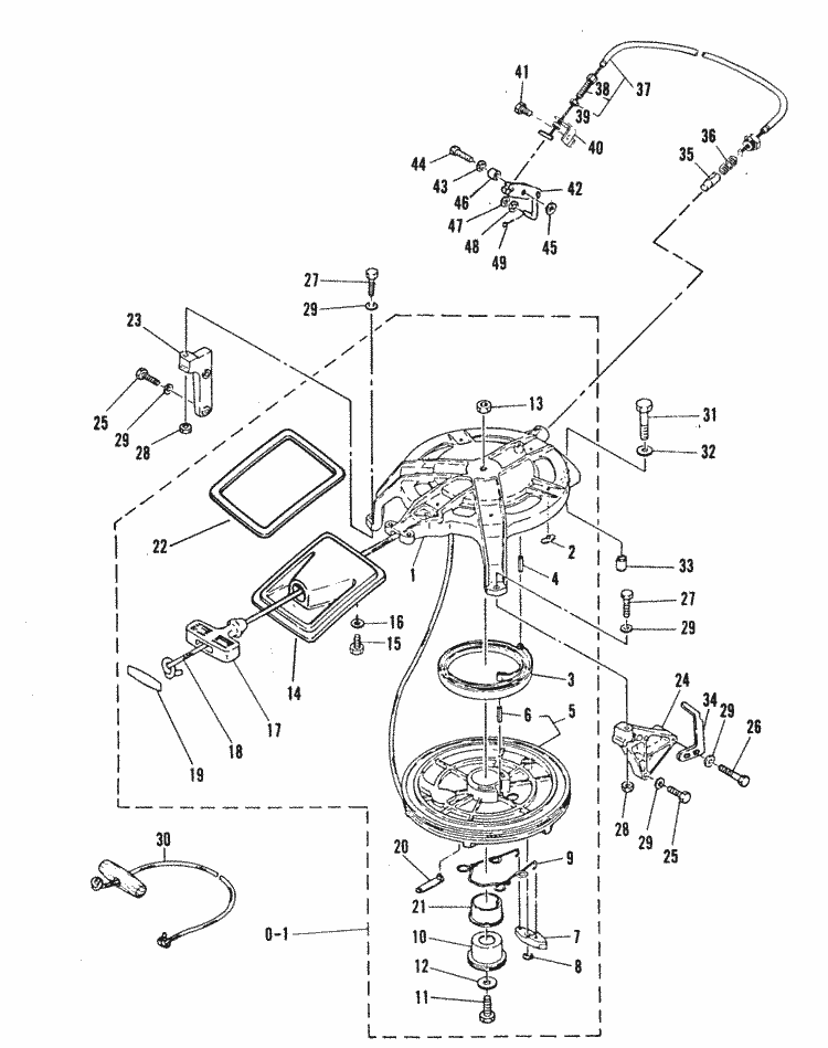 New Mercury Mercruiser Quicksilver Oem Part # 24-83588M Spring