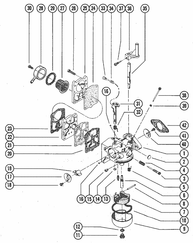 Nissan outboard carburetor adjustment #8
