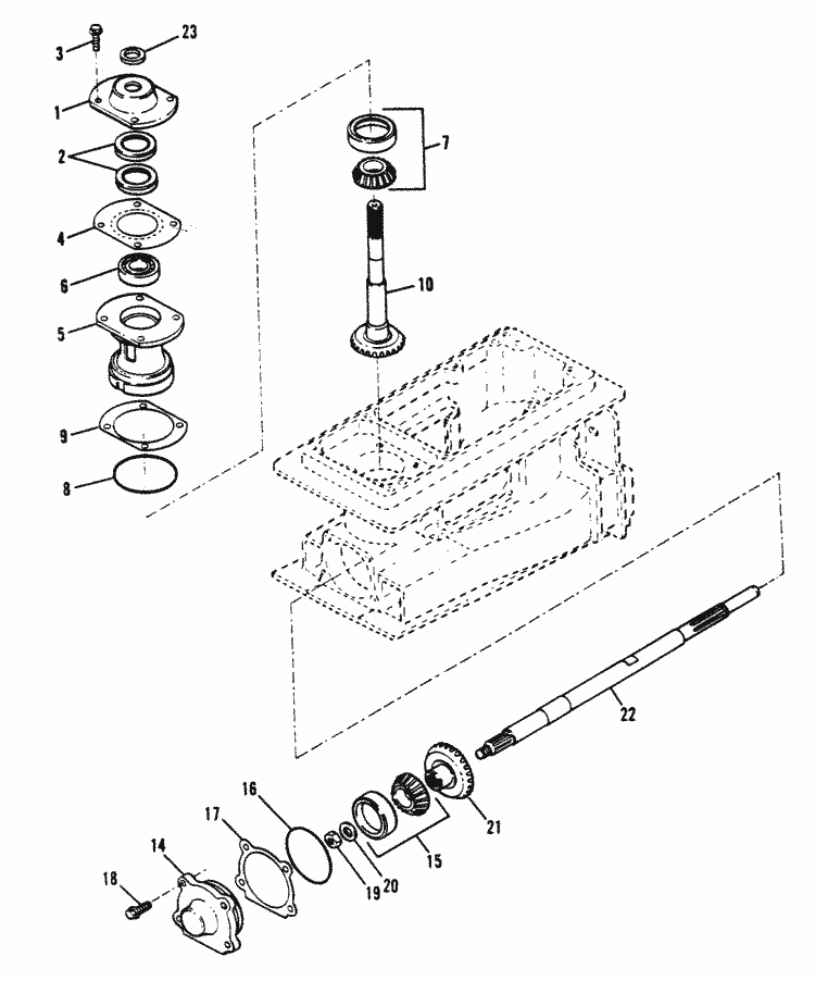 Pinion & Impeller Shaft (Splined Drive) for Sportjet ... mercury sport jet 175 wiring diagram 