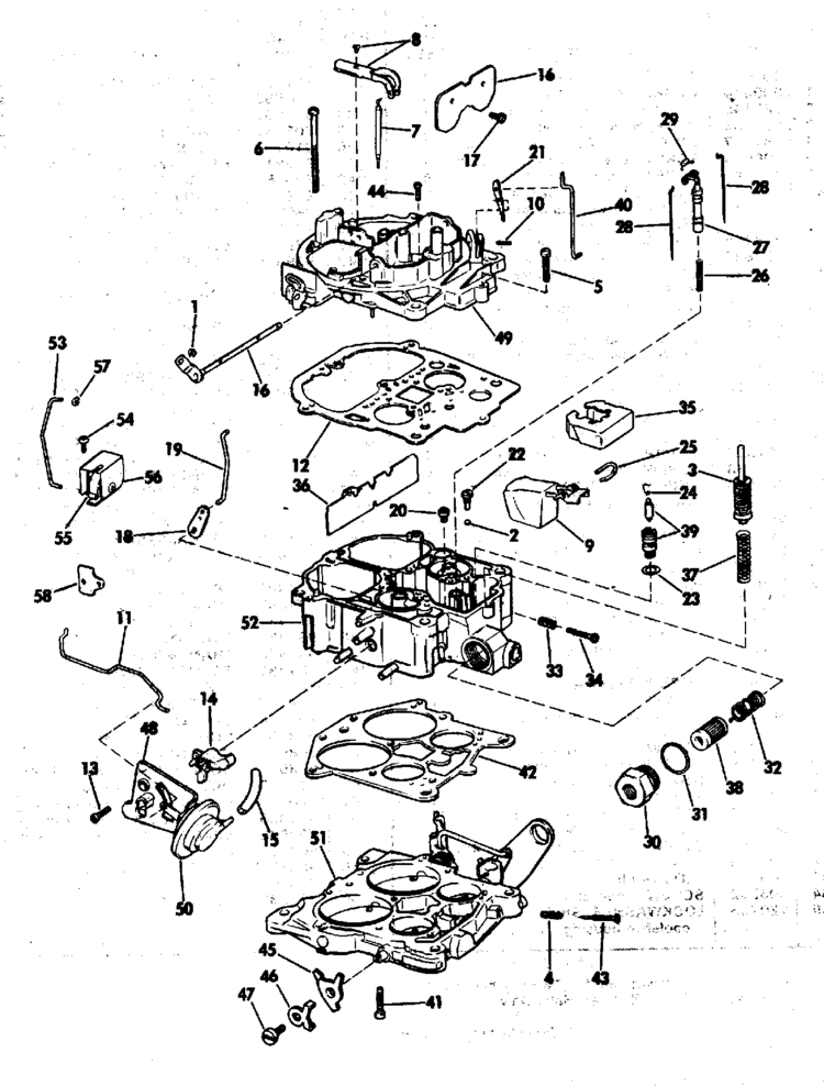 Omc Stern Drive Carburetor Group 305