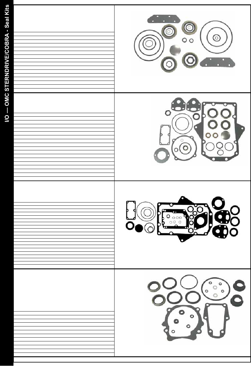 OMC Intermediate Housing Seal Kit 18-2669