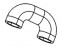 HOSE Molded 32-842418 1