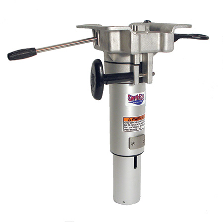LakeSport Fixed Bell Pedestal w/Seat Mount, 13" 238913LSM1 - Swivl-Eze Marine Seat Bases and Pedestals - MarineEngine.com