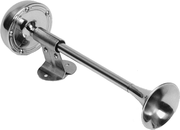 Horn, Single Trumpet 10010 - Horns Bells and Whistles - MarineEngine.com