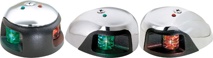 Sidelight, SS, Red 3530R7 - Attwood Corporation Navigation Lights - MarineEngine.com