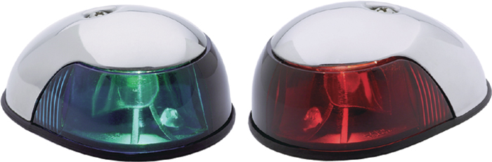 Sidelight, Green, SS 3820G7 - Attwood Corporation Navigation Lights - MarineEngine.com