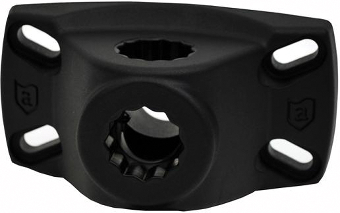 Pro Series Bi-Axis Mount, Black 5011-7 - Attwood Corporation Rod Holders - MarineEngine.com