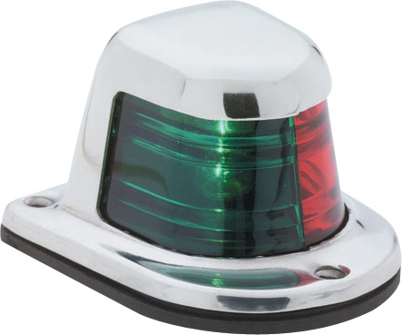 Sidelight, SS, Bi-Color 66318-7 - Attwood Corporation Navigation Lights - MarineEngine.com