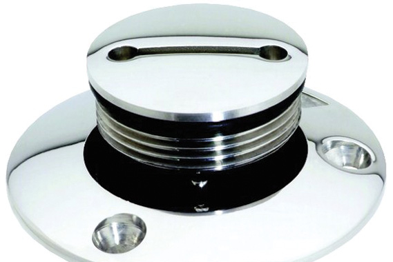 Replacement Cap and Chain Only, for 2" Deck Fills 66061-3 - Attwood Corporation Fuel Fittings Fills and Vents - MarineEngine.com