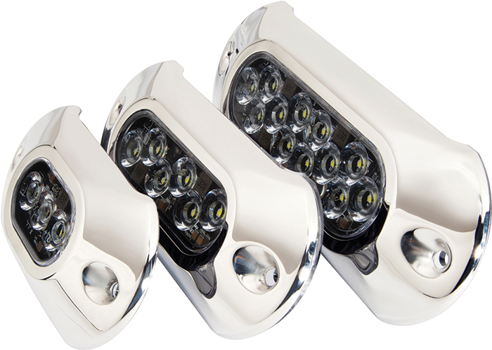 5" LED Underwater Light, Sapphire Blue, pr. 65UW06B-7 - Attwood Corporation Navigation Lights - MarineEngine.com